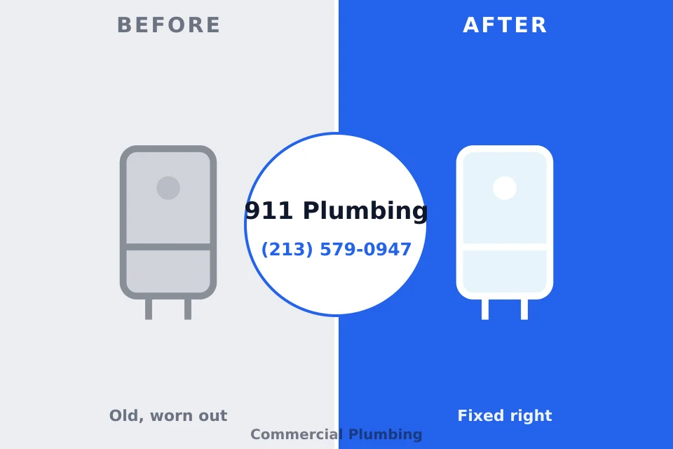 Before and after: plumbing company Scanlon, MN